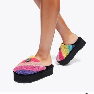Kurt Geiger Kensington platform slippers